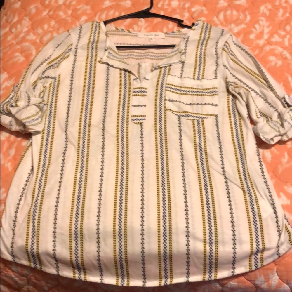 3/4 length shirt